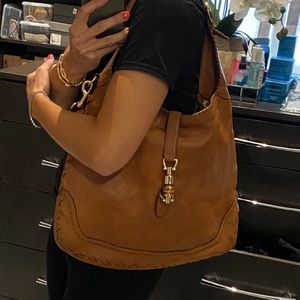 Beautiful gucci style leather bag